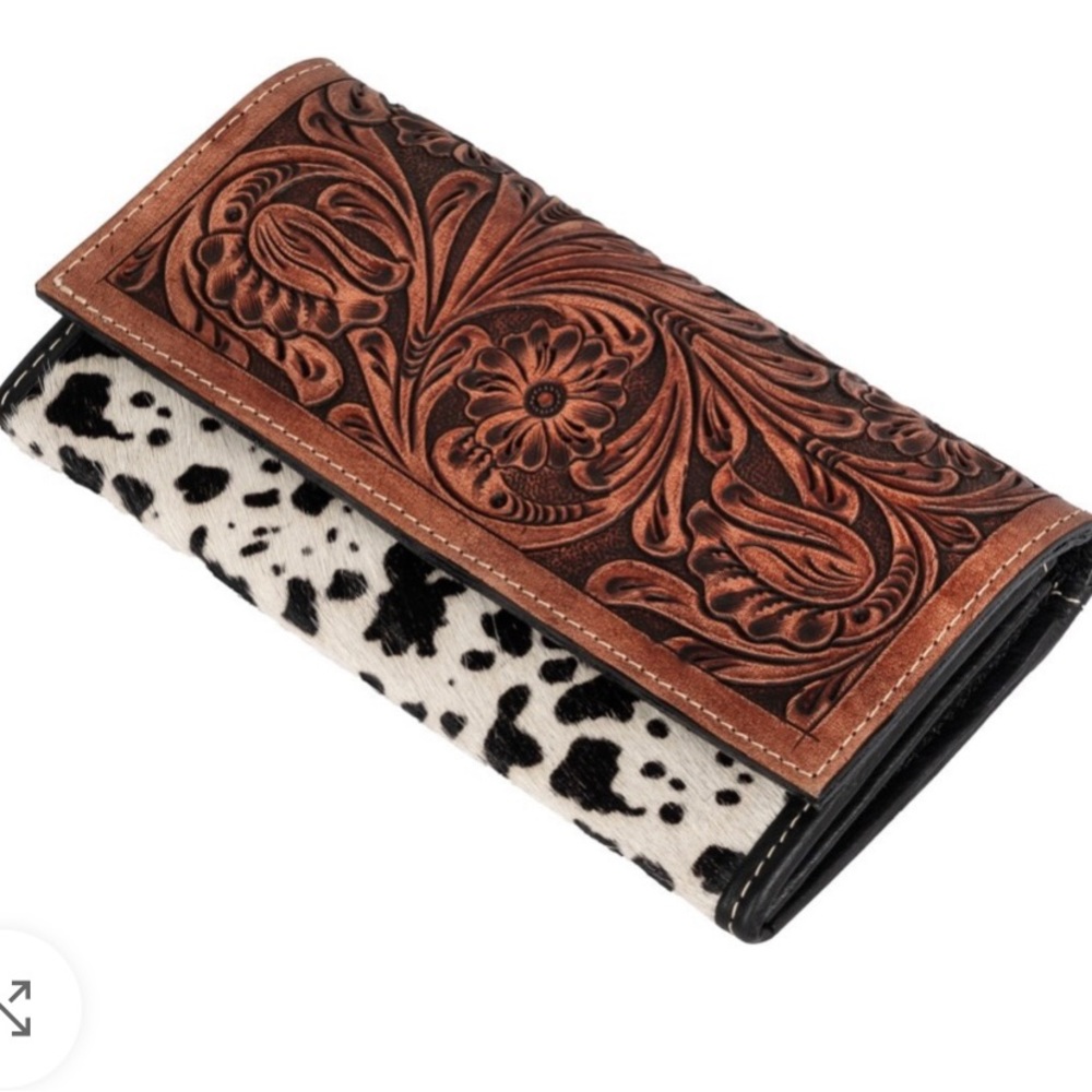 NWT Genuine  Western Leather Wallet